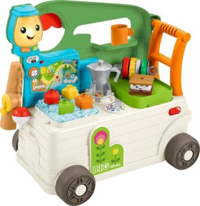 Fisher-Price Laugh & Learn Push Walker Lawn Mower